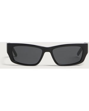 Saint Laurent Saint Laurent M182 Jazz Monogram Sunglasses - Black