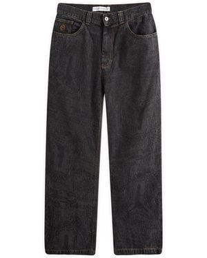 Stussy Big Ol' Spray Dye Jeans in Green for Men | Lyst Stussy Big Ol' Spray Dye Jeans in Green for Men | Lyst