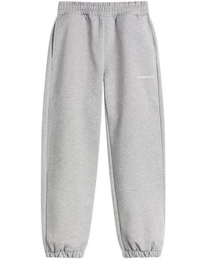 Annie Hood Mini Logo Cuffed Joggers - Grey
