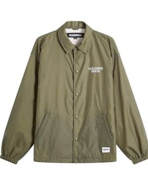 Neighborhood Windbreaker Jacket-1 - Green