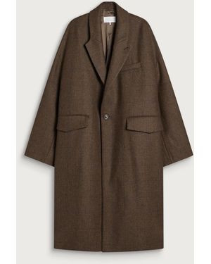 Maison Margiela Oversized Cocooning Coat - Brown