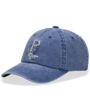 Palmes End. X Racquet 6-Panel Cap - Blue