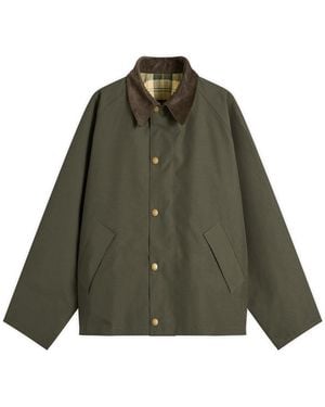 Barbour Os Reversible Transporter Casual Jacket - Green