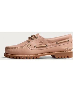 Timberland Authentic 3-Eye Boat Shoe - Brown