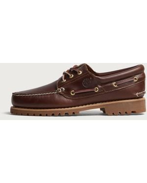 Timberland Authentic 3 Eye Classic Lug Shoe - Brown