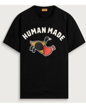 Human Made Duck Heart T-Shirt - Black