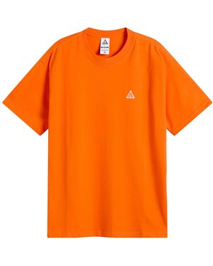 Nike Acg Chest Logo T-Shirt - Orange
