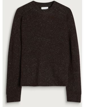 NN07 Jim Relaxed Crew Neck Sweater - Black