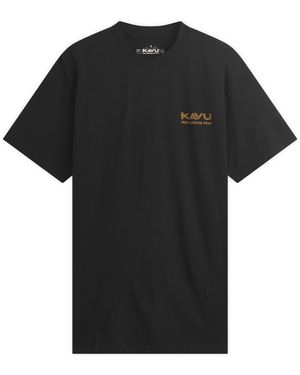 Kavu Range T-Shirt - Black