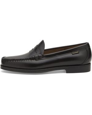 G.H. Bass & Co. Easy Weejun Larson Flag Loafer - Black
