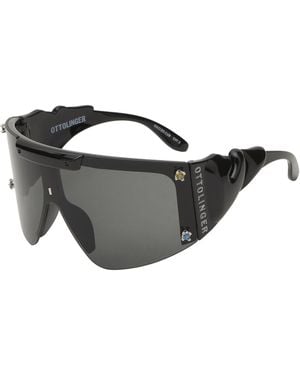 OTTOLINGER Gem-Stud Knotted Sunglasses - Black