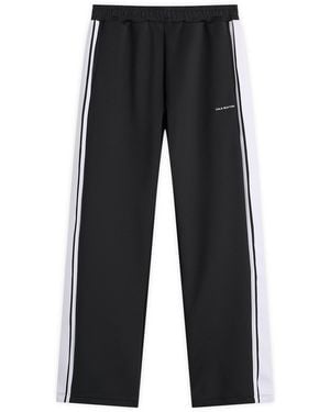 Cole Buxton Wide Stripe Joggers - Black