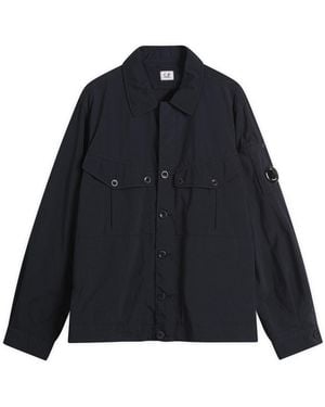 C.P. Company Taylon-P Shirt Jacket - Black