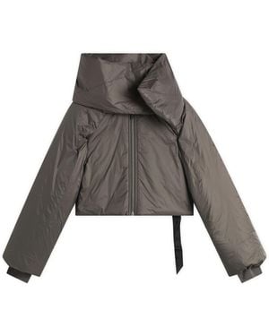 Rick Owens Convertible Padded Jacket - Grey