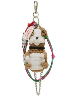 Charles Jeffrey Character Crochet Bag Charm - Metallic