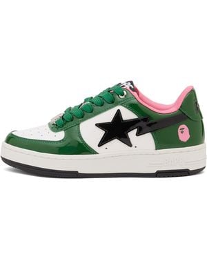 A Bathing Ape Bape Sta #1 Trainers - Green