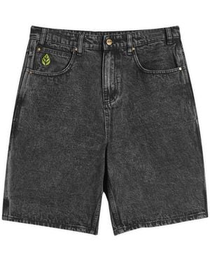 Butter Goods Weathergear Denim Shorts - Grey