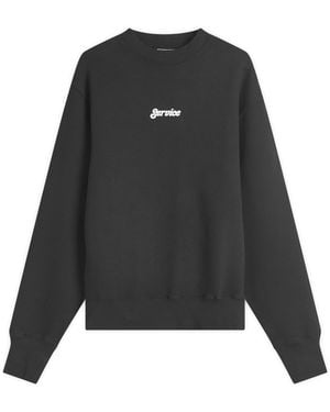 Service Works Service Logo Sweatshirt - Black