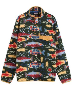 Patagonia Lightweight Synchilla Snap-T Pullover - Green