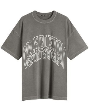 Cole Buxton Sportswear Arc T-Shirt - Grey