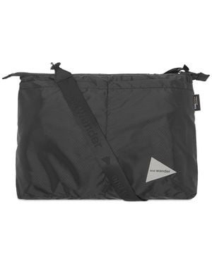 and wander Sil Sacoche - Black