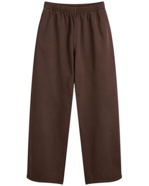 Skims Boyfriend Fleece Baggy Sweatpant - Brown