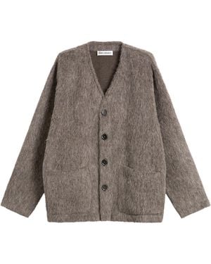 Our Legacy Hairy Wool Cardigan - Brown