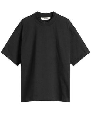 About Blank Mock Neck T-Shirt - Black