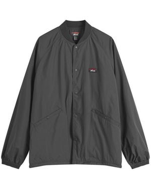 NANGA Rib Collar Coach Jacket - Grey