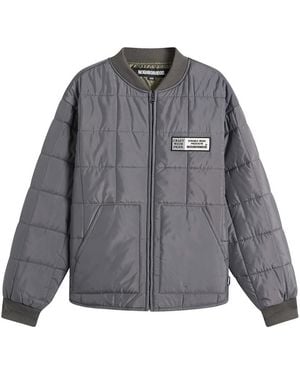 Neighborhood Reversible Padded Jacket - Gray