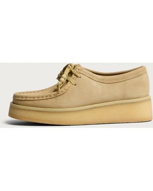 Clarks Wallacraft Bey Shoes - Natural
