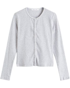 Samsøe & Samsøe Sajune Long Sleeve Cardigan - Grey