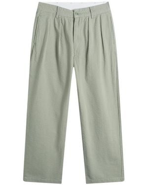 Service Works Seersucker Part Timer Trousers - Grey