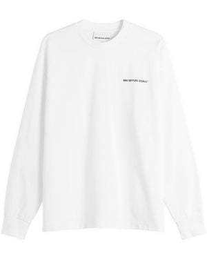 MKI Miyuki-Zoku Uniform Long Sleeve T-Shirt - White