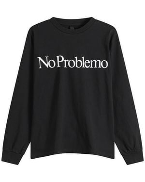 No Problemo Long Sleeve T-Shirt - Black