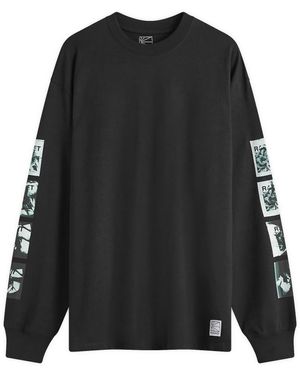 Rassvet (PACCBET) Flower L/S T-Shirt - Black