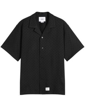 WTAPS Herringbone Textile Vacation Shirt - Black
