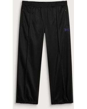 Needles Poly Smooth Zipped Track Trousers - Black