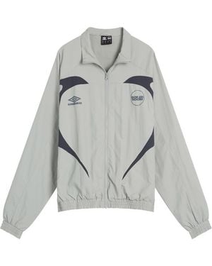 BOILER ROOM X Umbro Shell Track Jacket - Grey