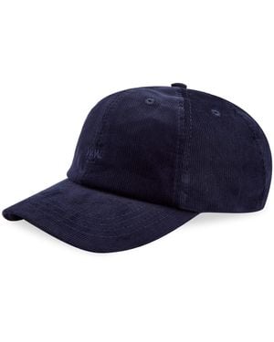 WOOD WOOD Cord Low Profile Cap - Blue