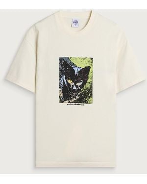 POLAR SKATE Cat T-Shirt - White