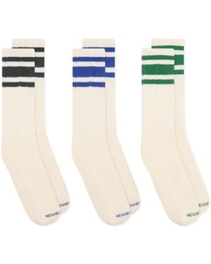 Neighborhood Classic 3-Pack Socks - White
