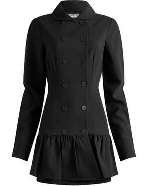 Peachy Den Romy Mini Dress - Black