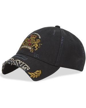 Martine Rose Cut Peak Cap - Black