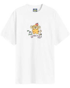 LO-FI Art Monkey T-Shirt - White