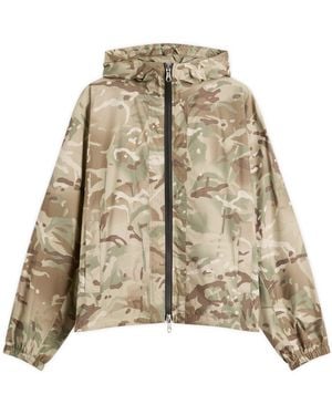 Cole Buxton Nylon Windbreaker - Brown