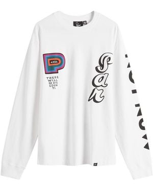 by Parra There Will Be Not Long Sleeve T-Shirt - White