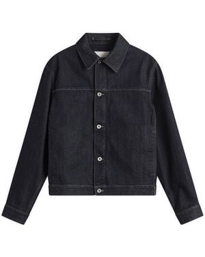 Jil Sander Boxy Denim Jacket - Blue