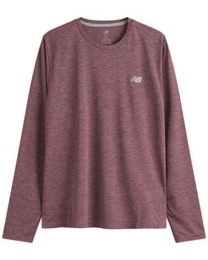 New Balance Athletics Long Sleeve - Purple