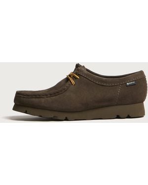 Clarks Suede Wallabee Gtx - Brown